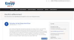 Desktop Screenshot of kneippverein-brilon.de